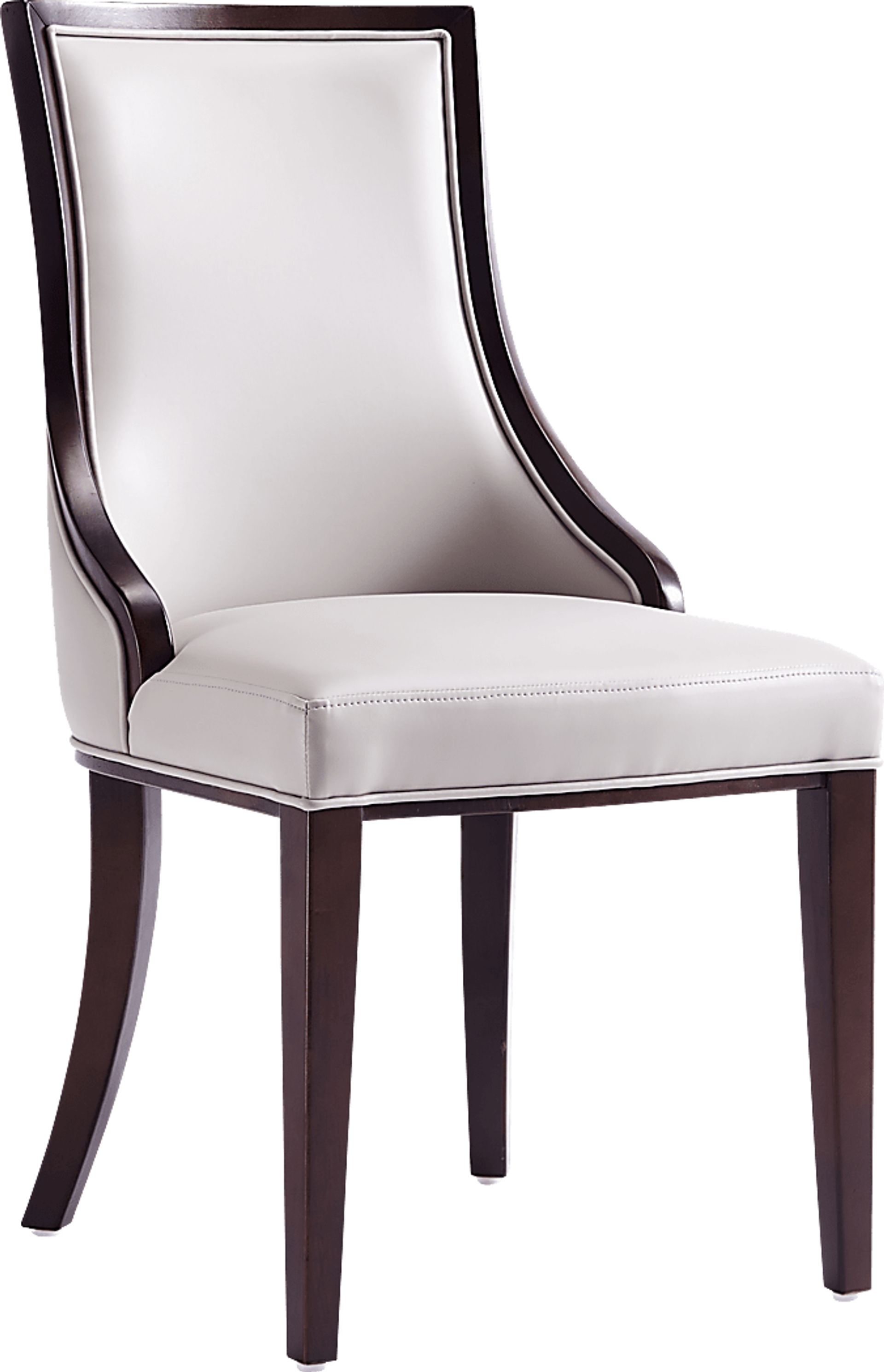 Berryhut Light Gray Side Chair, Set of 2 - Image 8