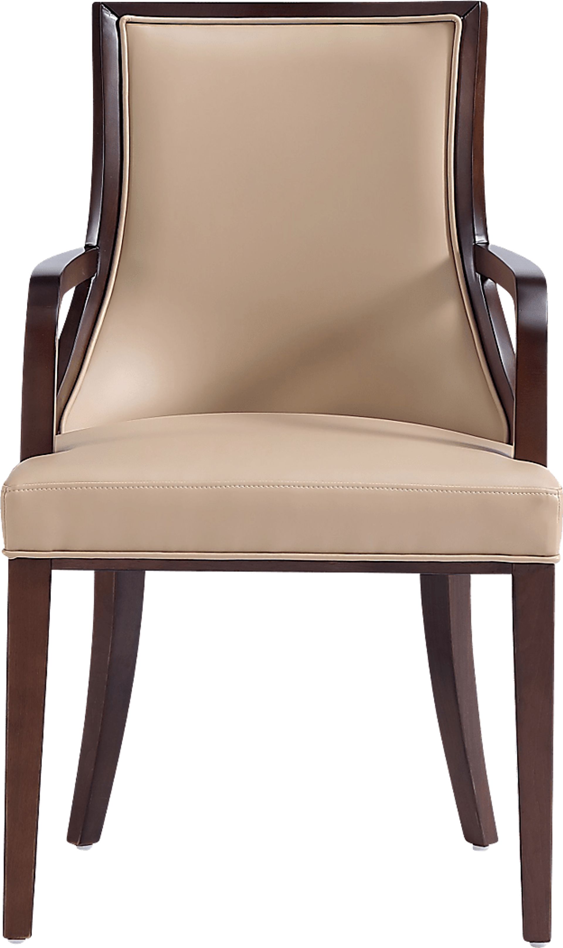 Berryhut Tan Arm Chair - Image 5