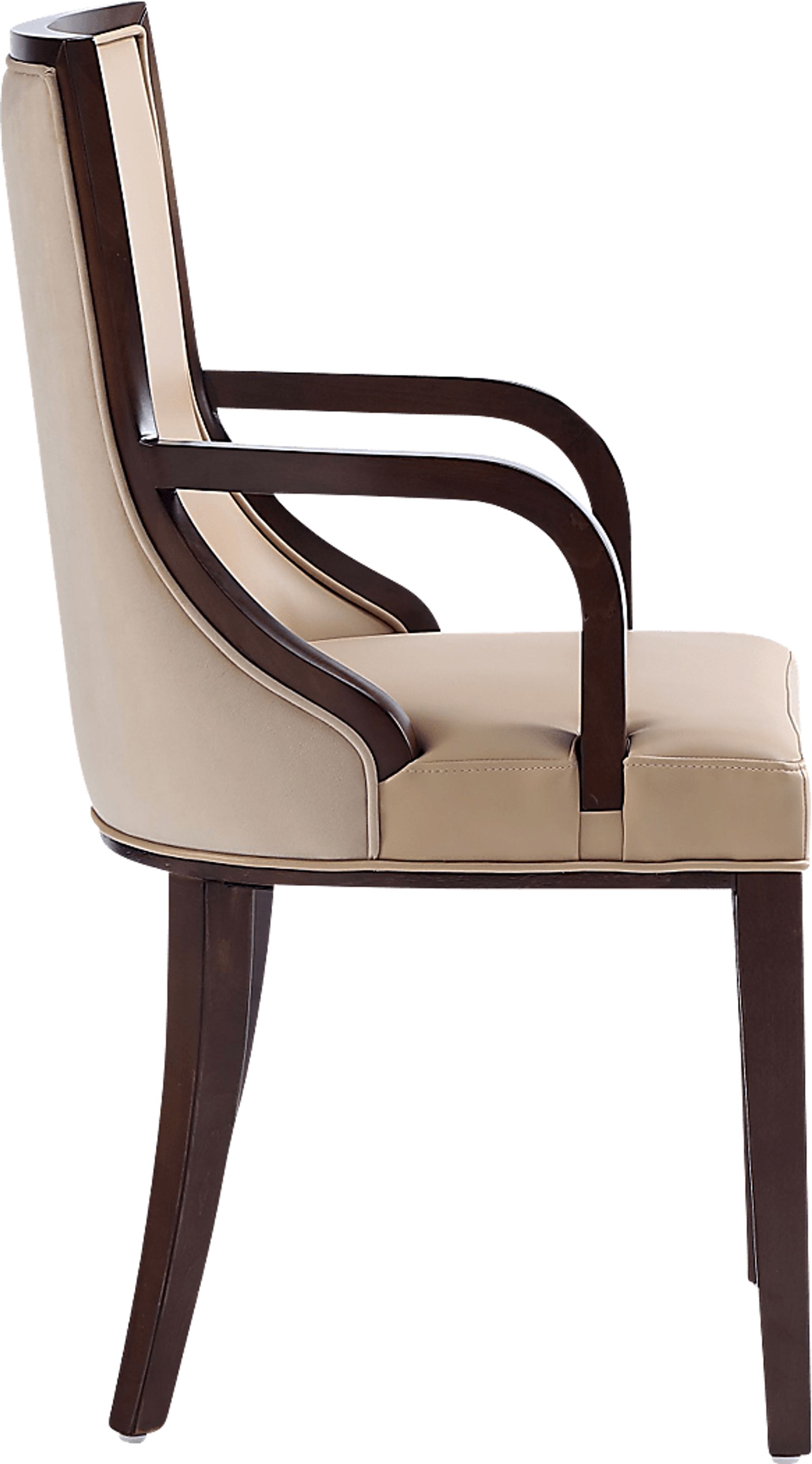 Berryhut Tan Arm Chair - Image 6