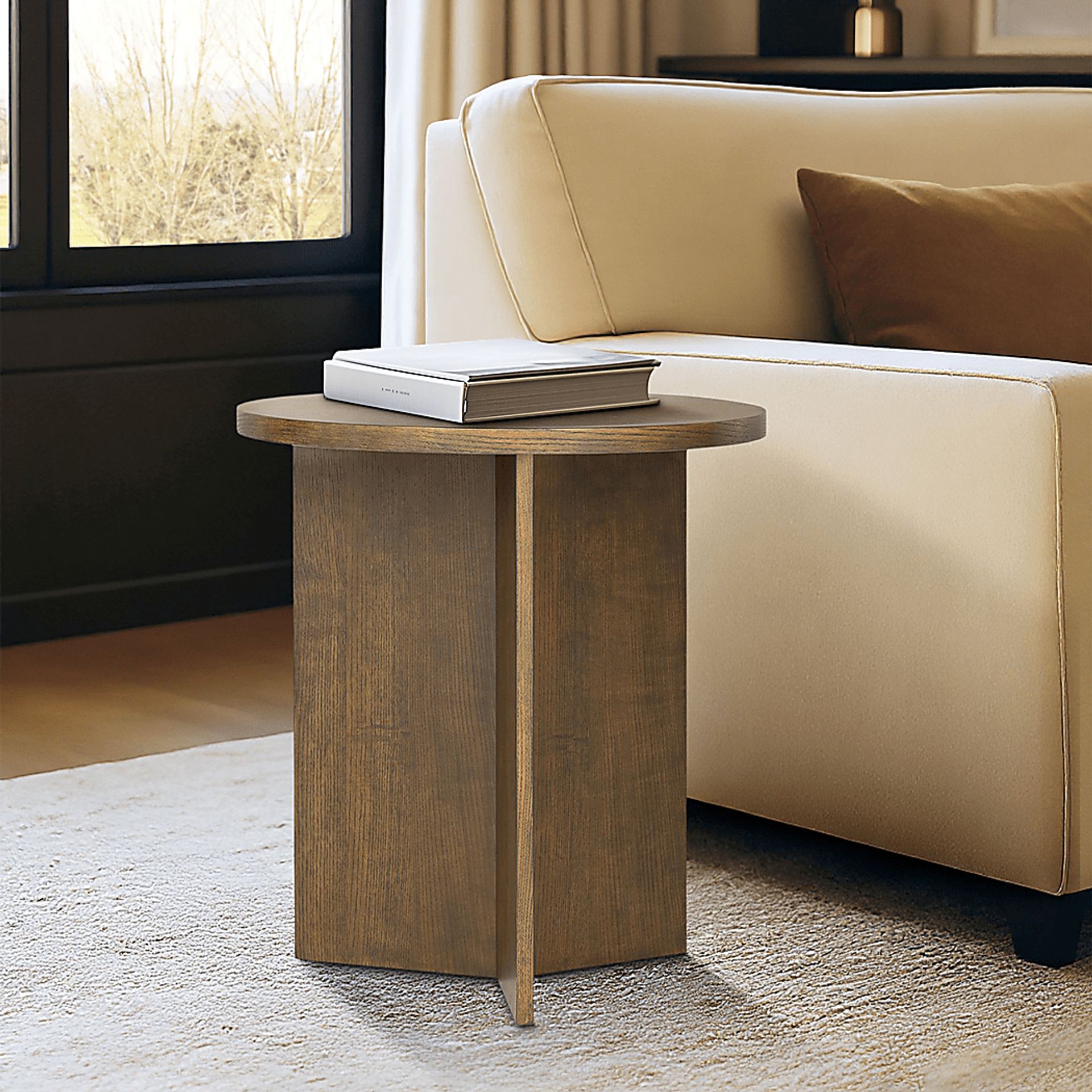 Berryrover Dark Brown End Table - Image 2