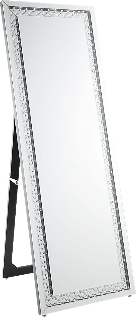 Berrytown Silver Floor Mirror