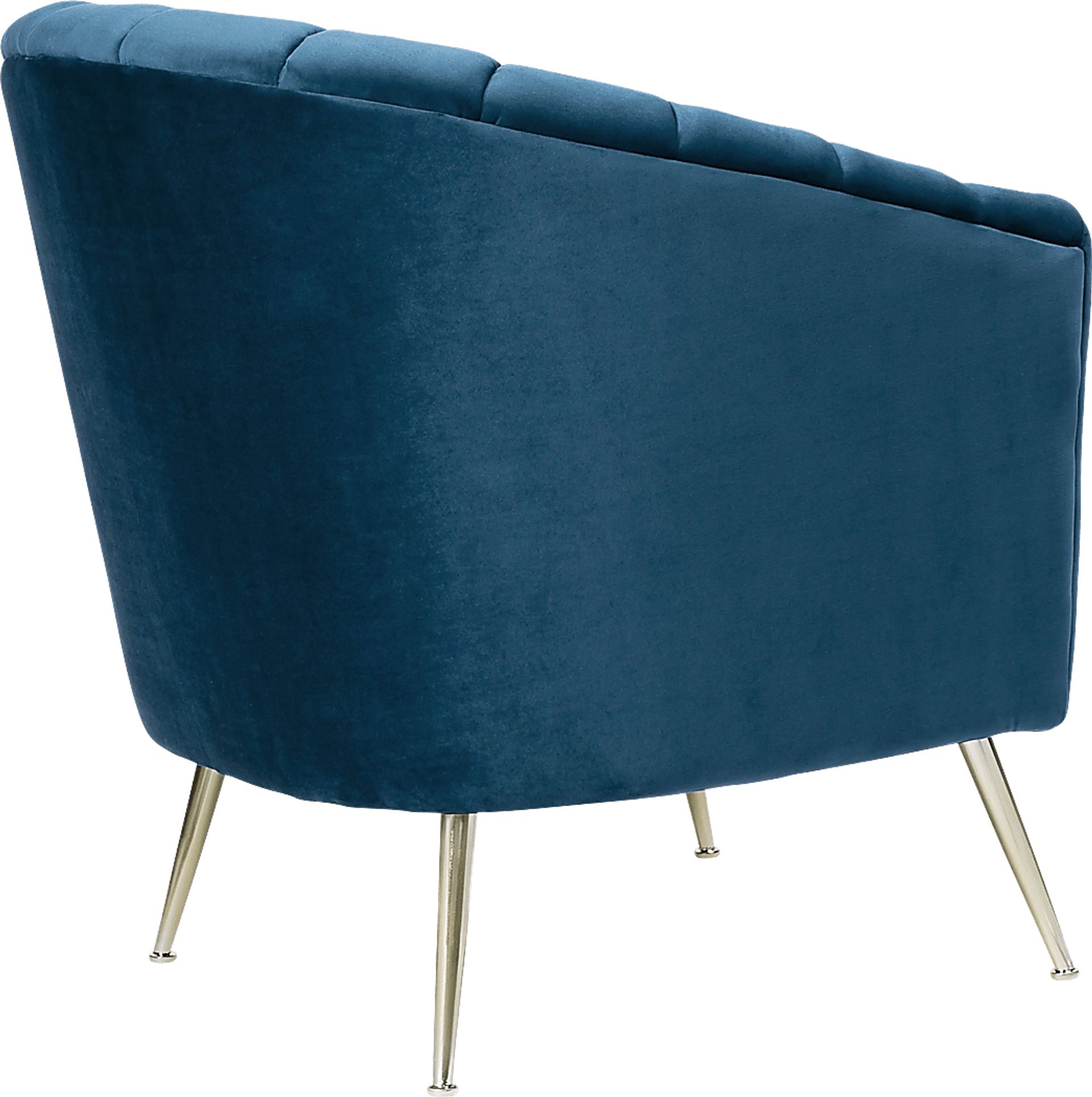 Bersal Blue Accent Chair - Image 4