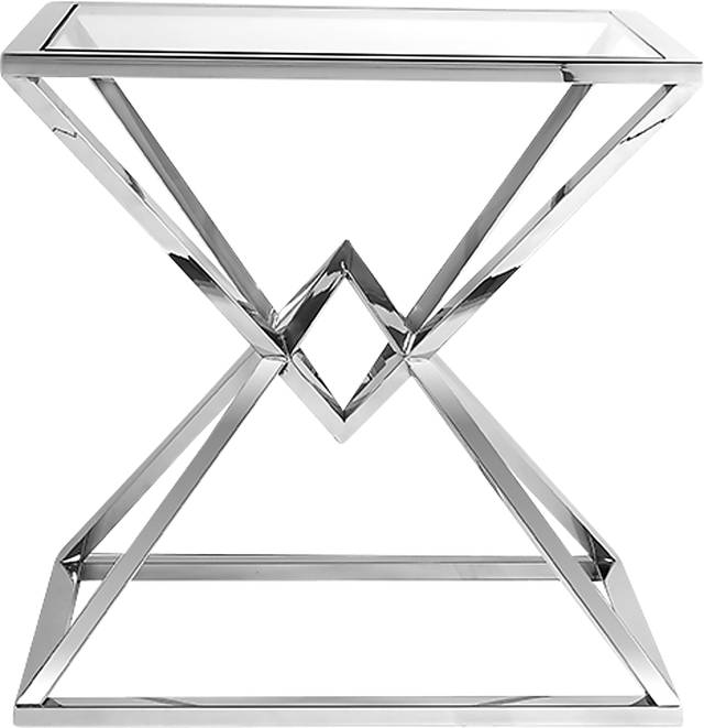 Bersal Gray End Table - Thumbnail - Image 1
