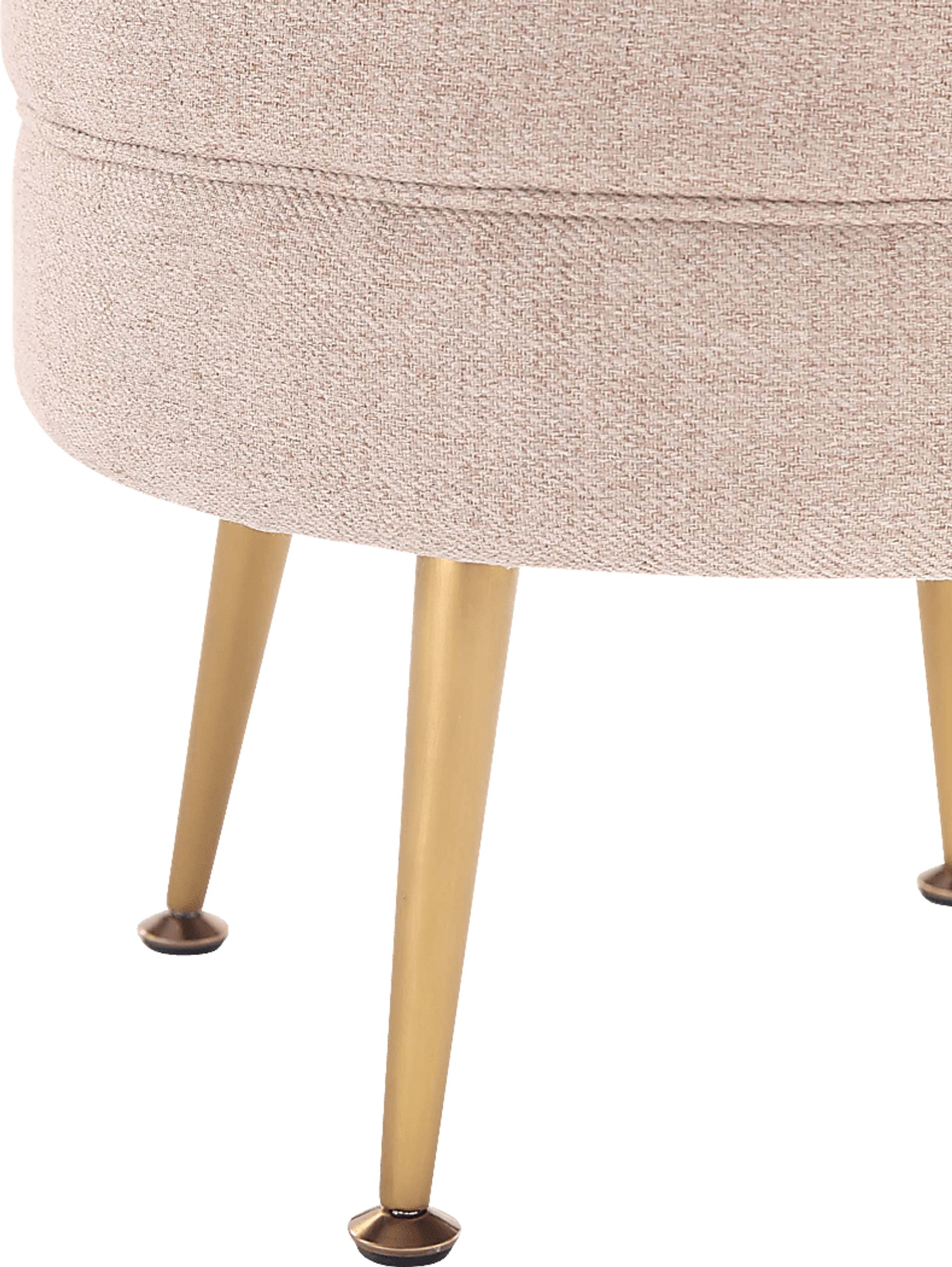 Berseem I Beige Ottoman - Image 3