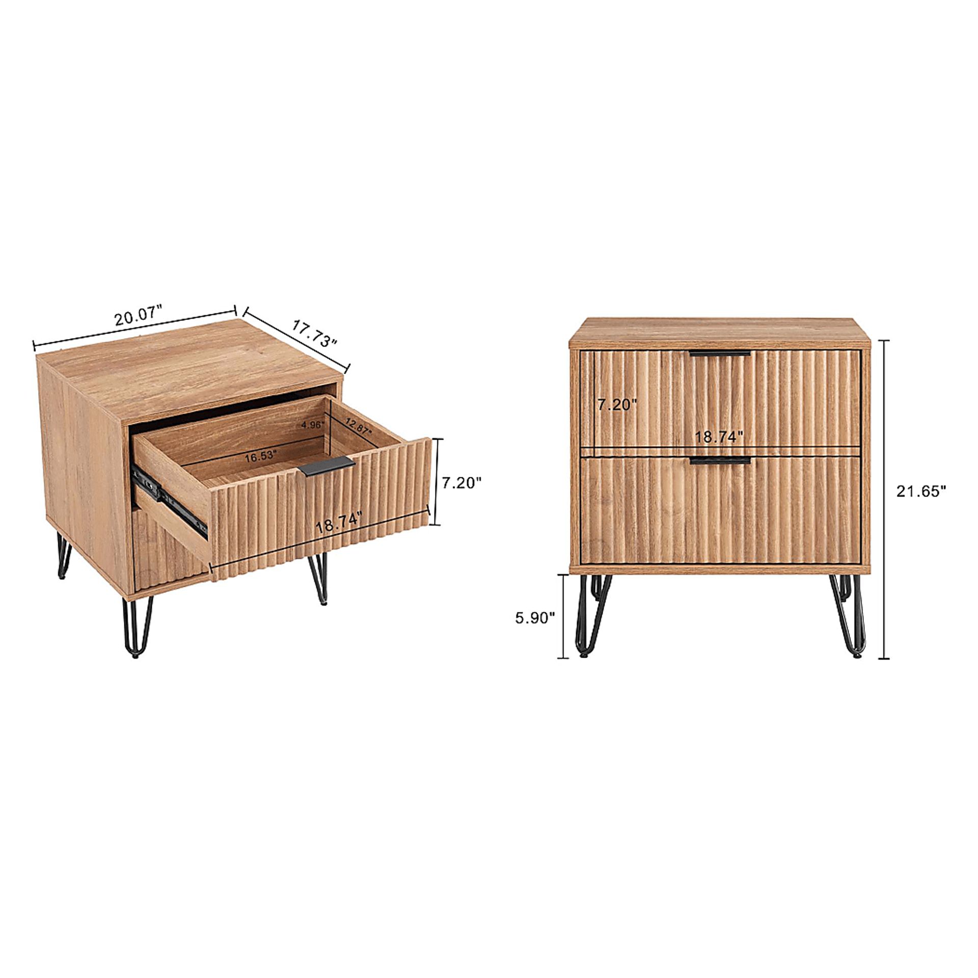 Berseem I Beige Ottoman - Image 10