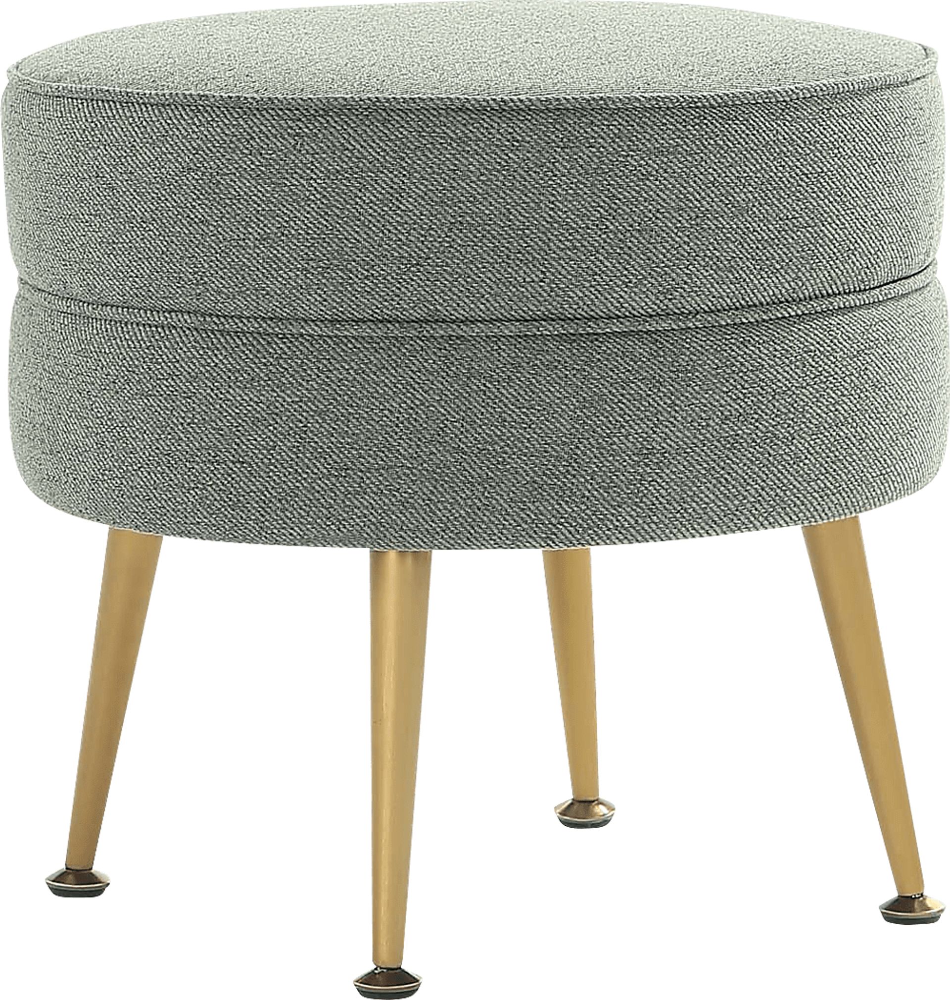Berseem I Green Ottoman - Image 1