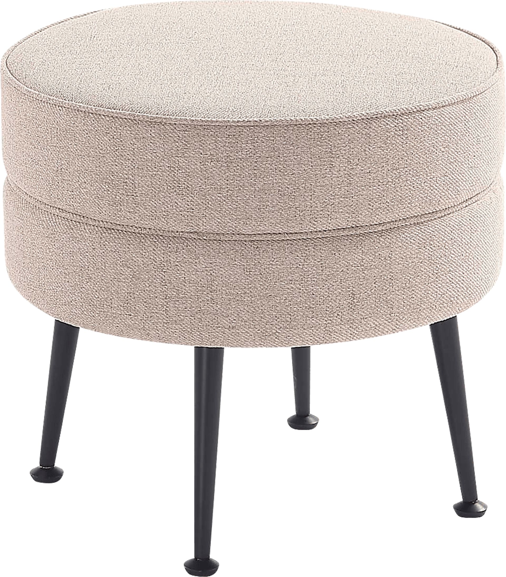 Berseem II Beige Ottoman - Image 8