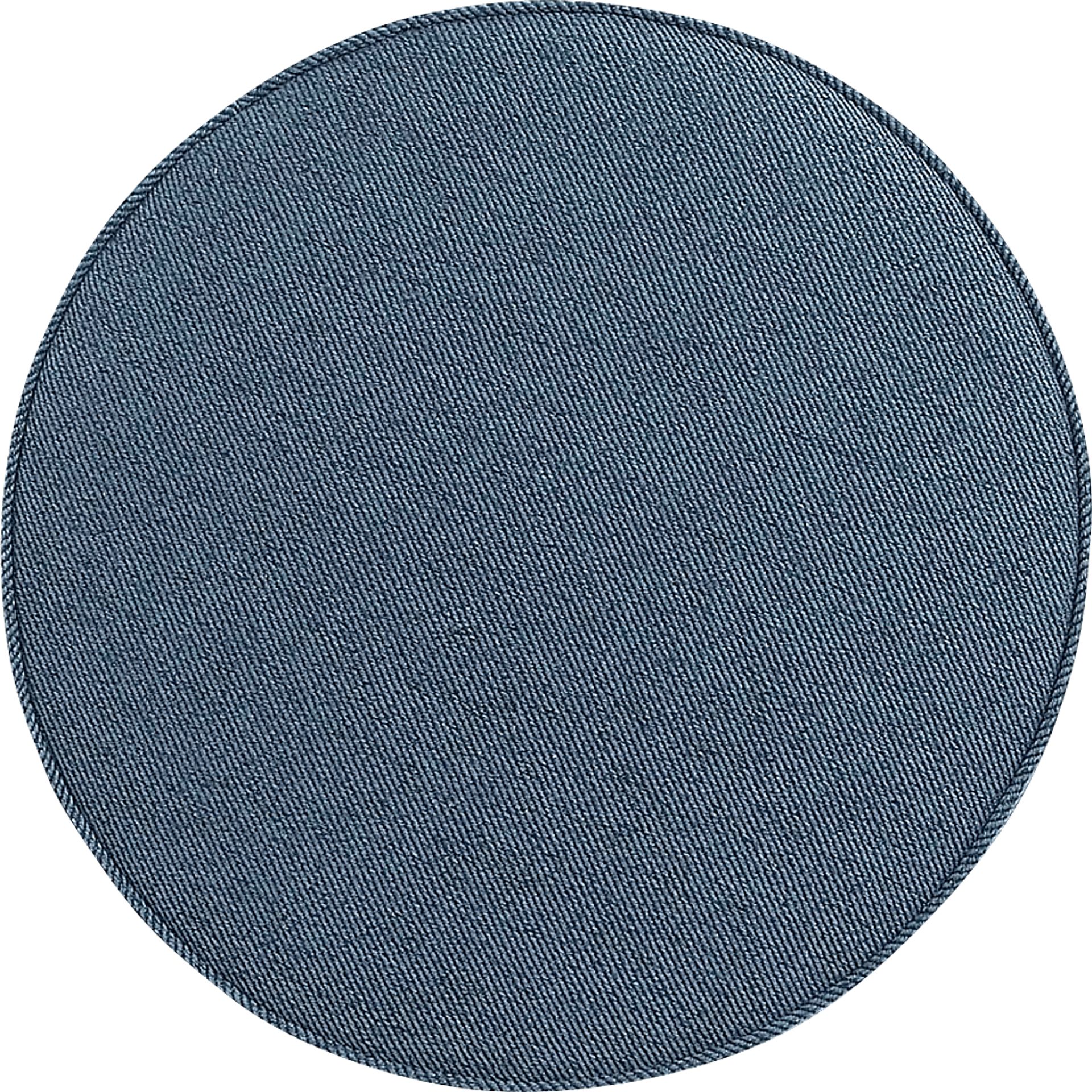 Berseem II Blue Ottoman - Image 5