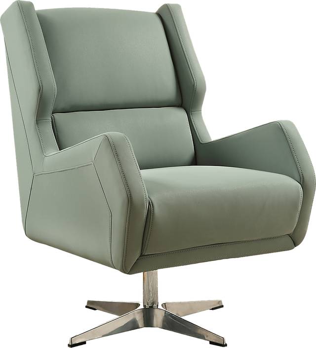 Bertino Gray Accent Swivel Chair - Thumbnail - Image 1