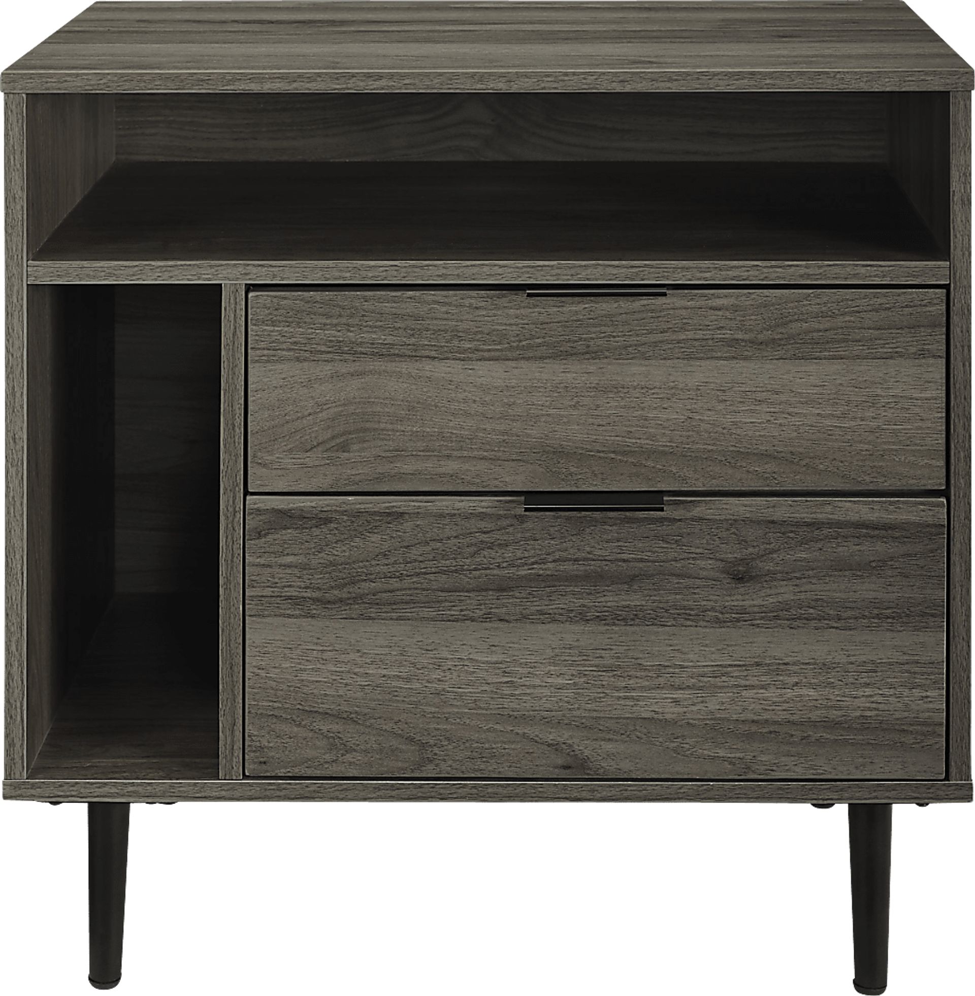 Bertonley Gray Nightstand - Image 3