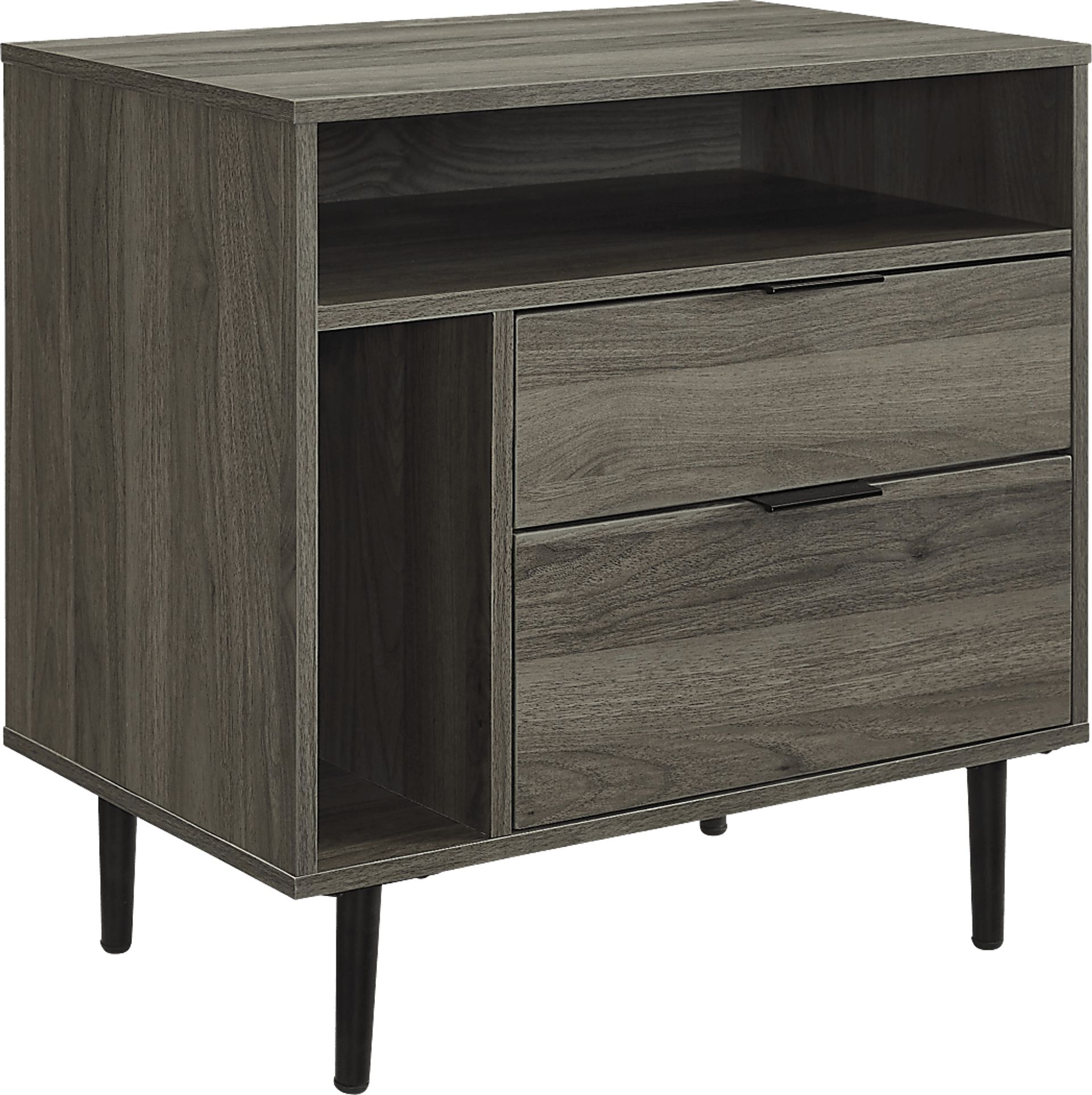 Bertonley Gray Nightstand - Image 1