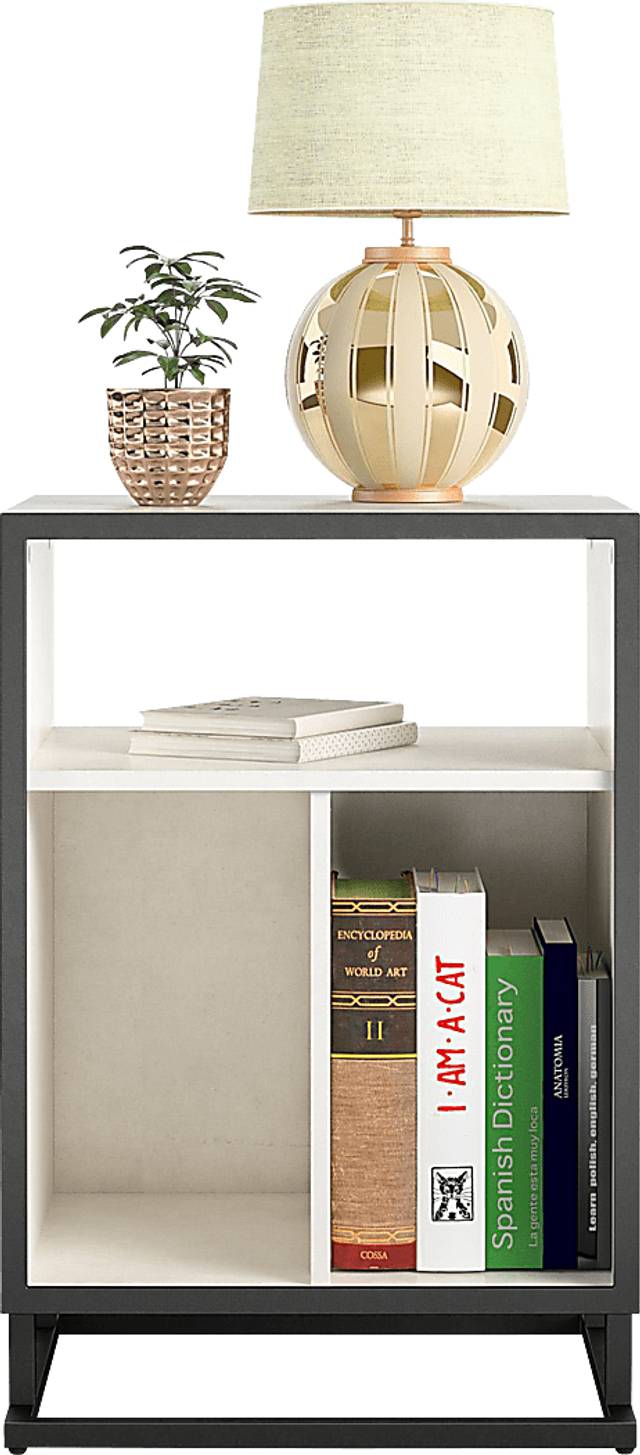 Bertrada White End Table - Thumbnail - Image 6