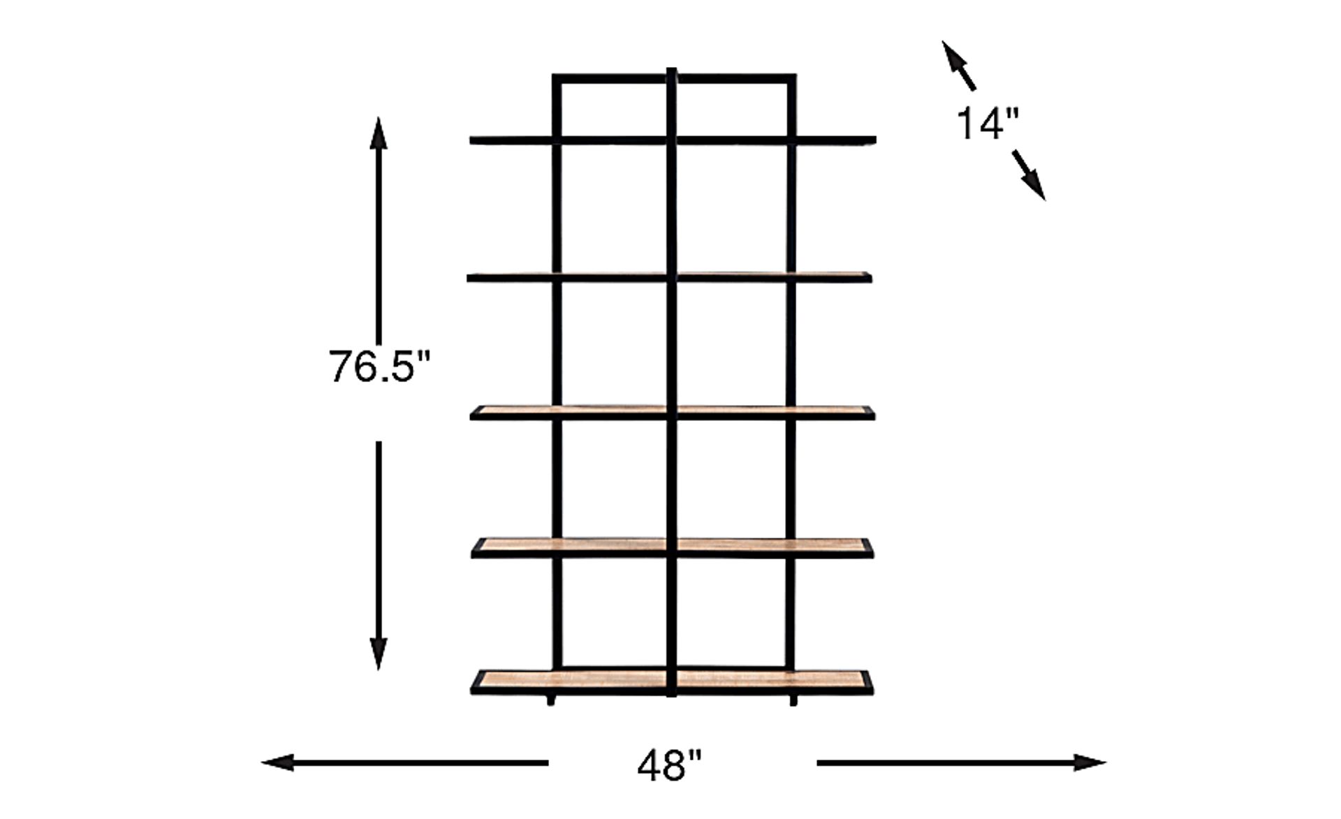 Dimension Image. Please refer to the Dimension Tab on this page for dimension details.