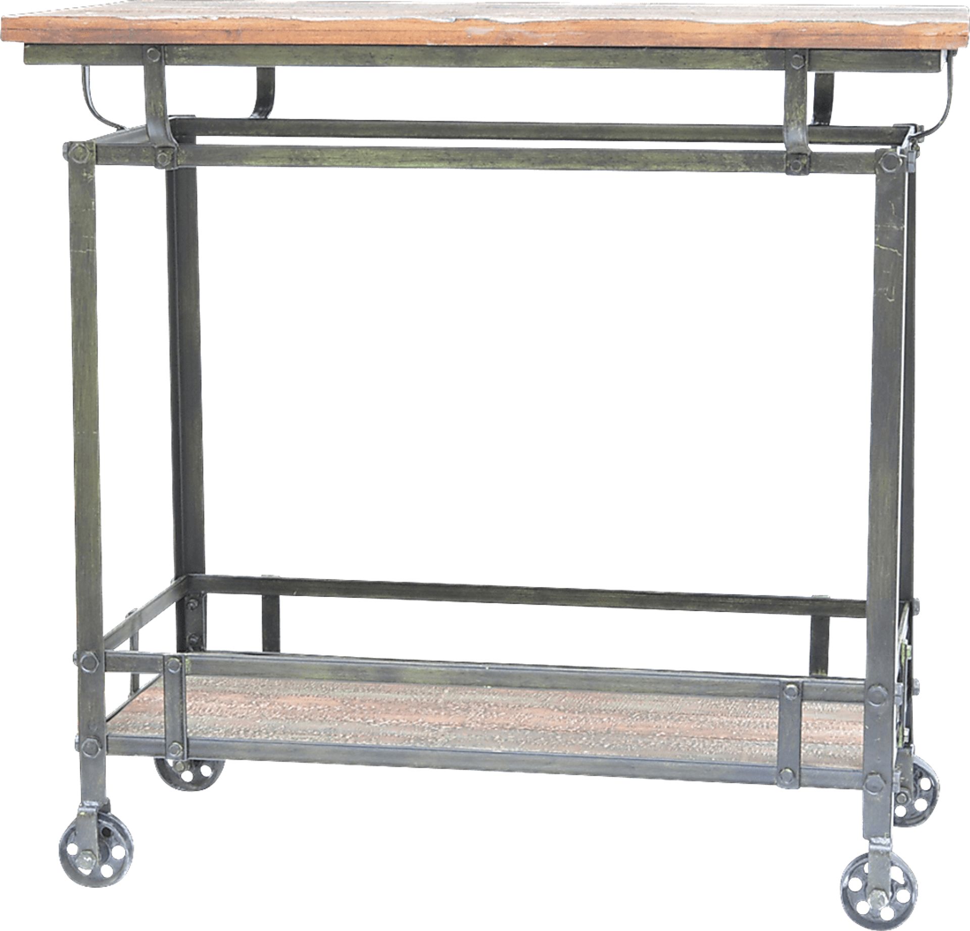 Bertwell Brown Bar Cart - Image 1