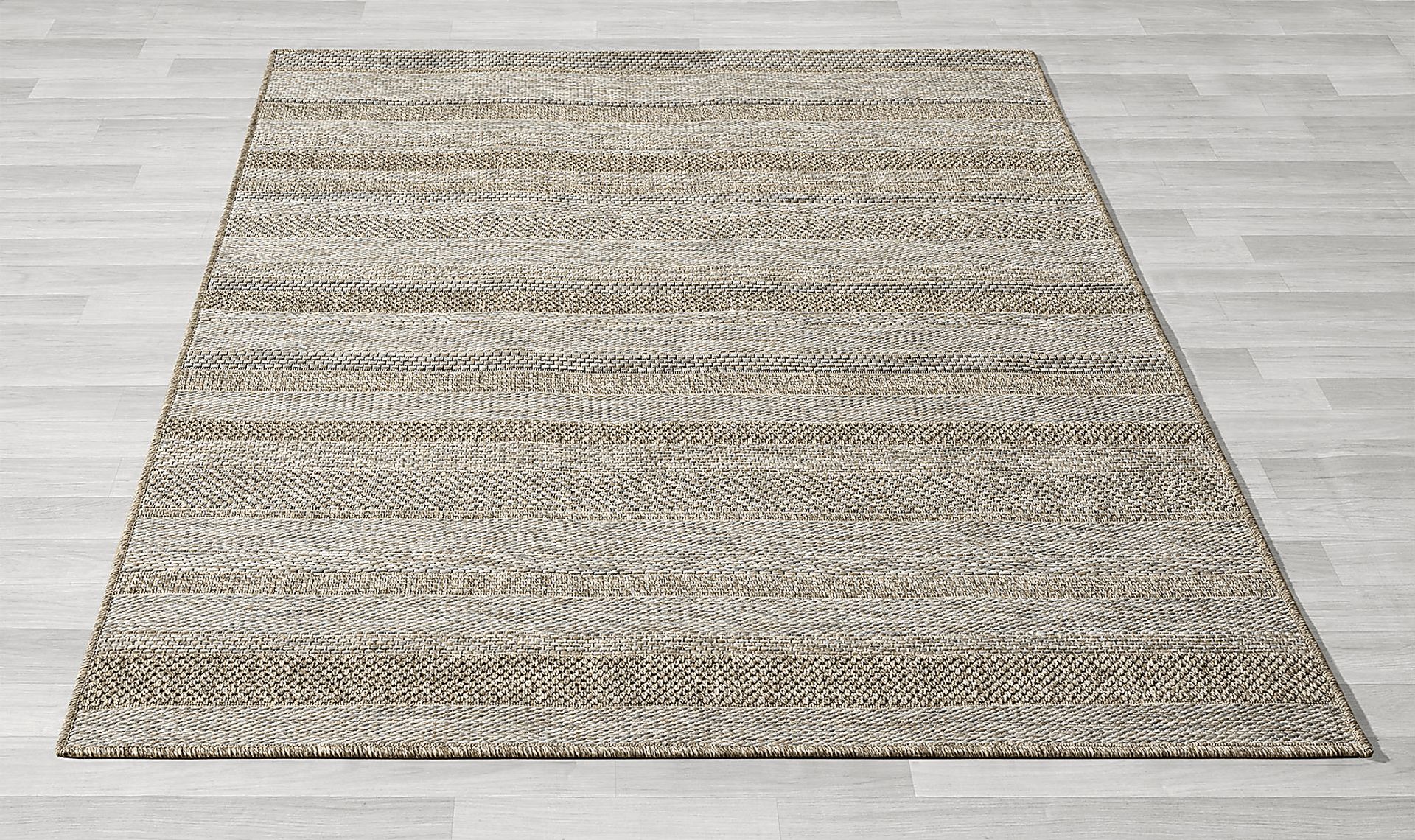 Berwa Tan 7'10 x 9'6 Indoor/Outdoor Rug - Image 9