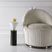 Beryton White Accent Table