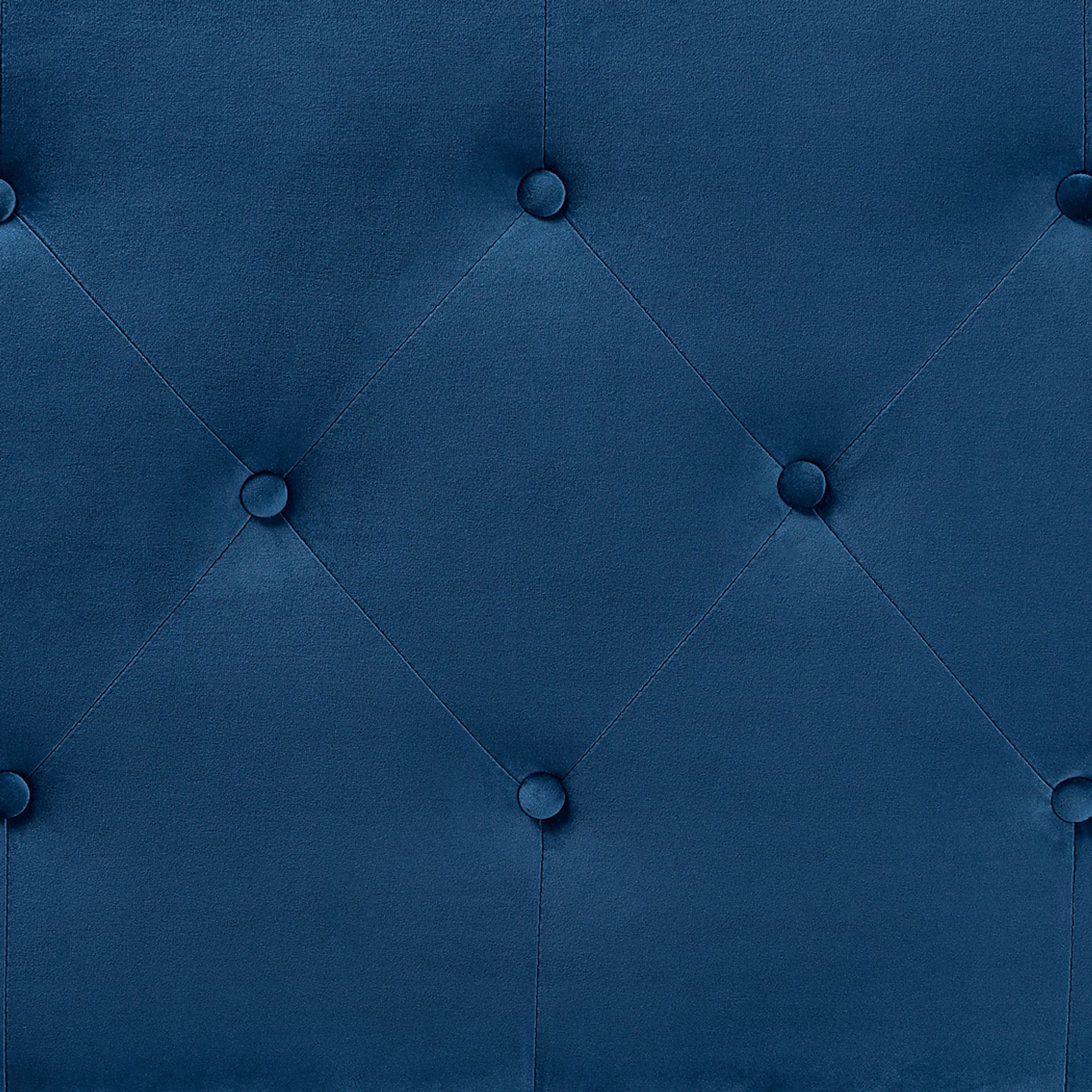 Besancon Navy Blue Queen Upholstered Headboard - Image 5