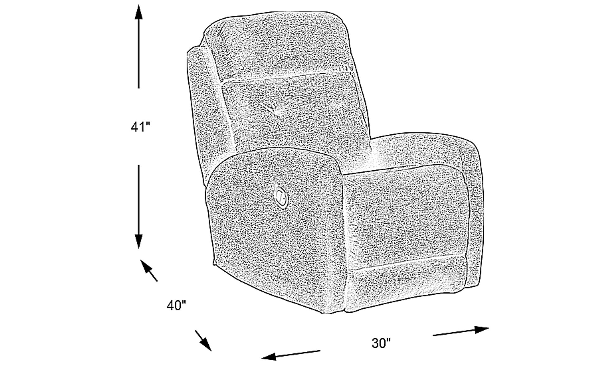 Dimension Image. Please refer to the Dimension Tab on this page for dimension details.