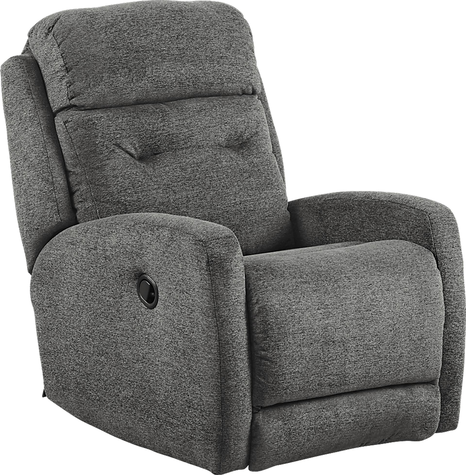 Bessemer Charcoal Recliner - Image 1