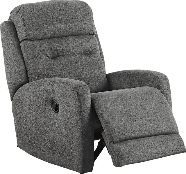 Bessemer Charcoal Recliner - Thumbnail - Image 1