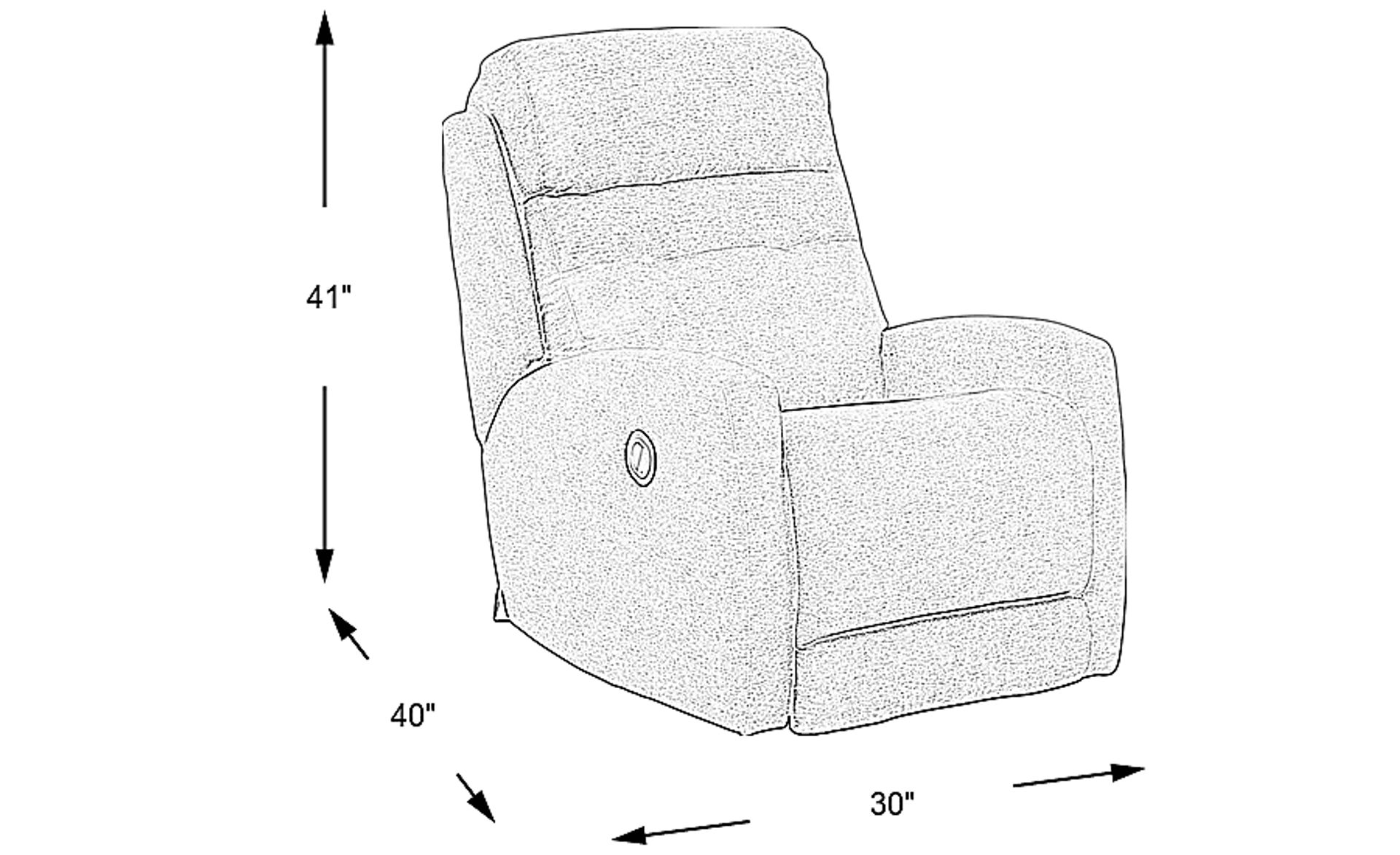 Dimension Image. Please refer to the Dimension Tab on this page for dimension details.