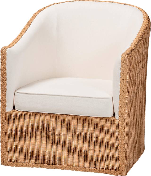 Bessia Brown Accent Chair - Thumbnail - Image 1