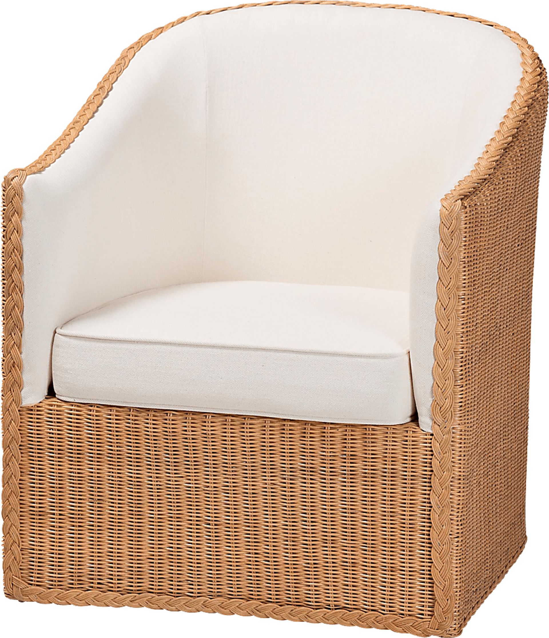 Bessia Brown Accent Chair - Image 1