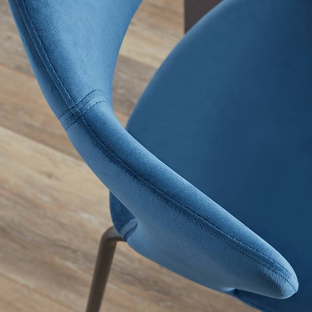 Besthada Blue Counter Stool - Thumbnail - Image 5