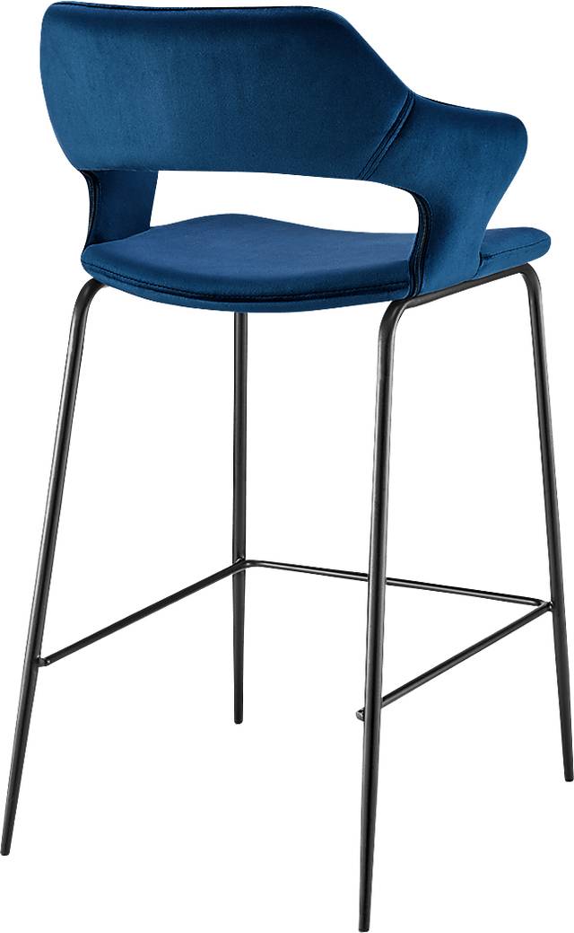 Besthada Blue Counter Stool - Thumbnail - Image 7