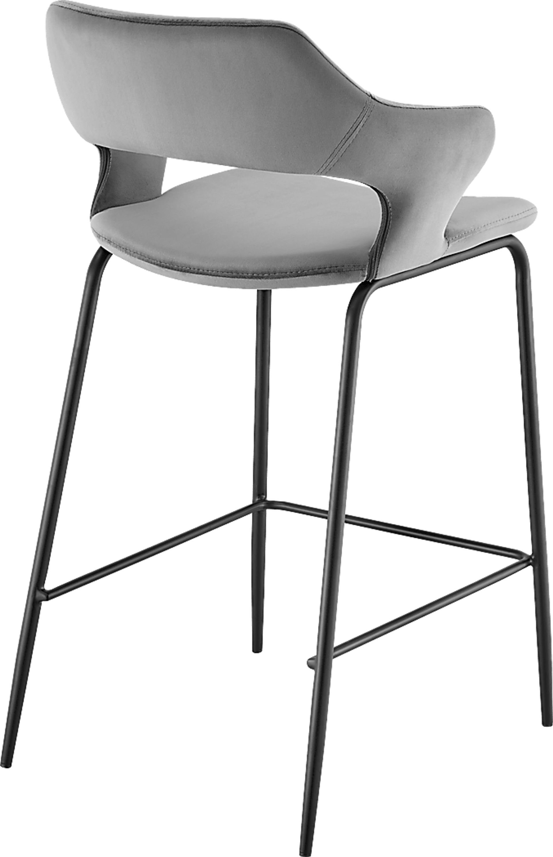 Besthada Gray Counter Stool - Image 4