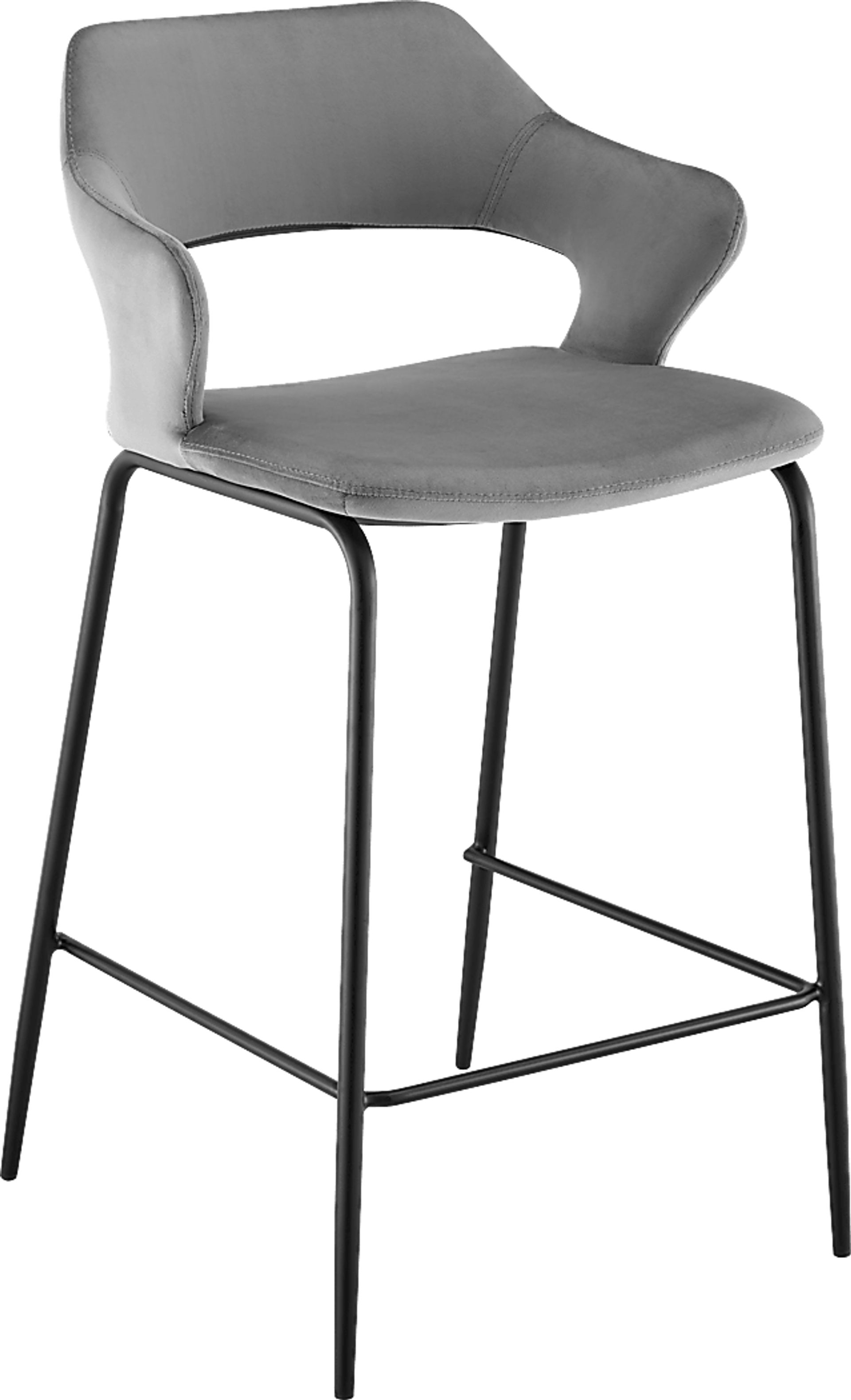 Besthada Gray Counter Stool - Image 1