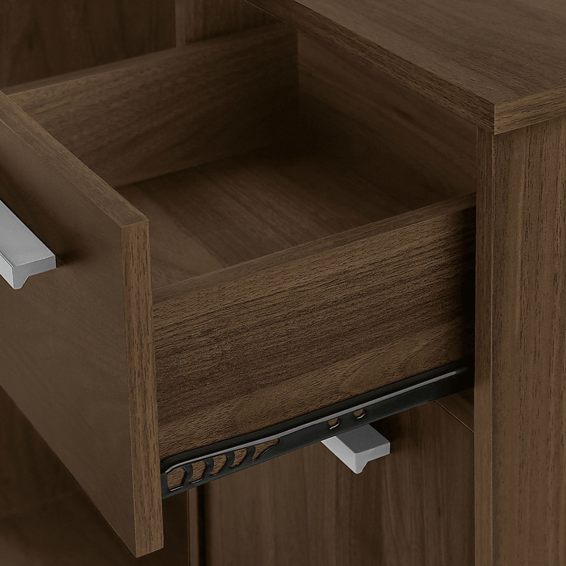 Bestrom Dark Brown Desk - Image 9