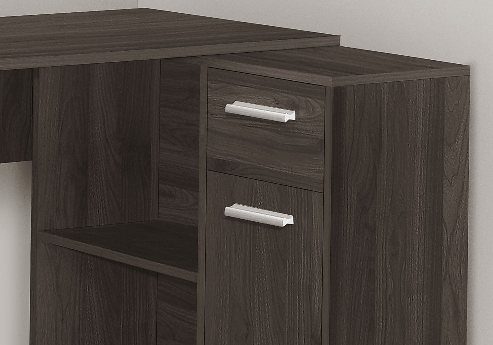 Bestrom Oak Brown Desk - Image 3