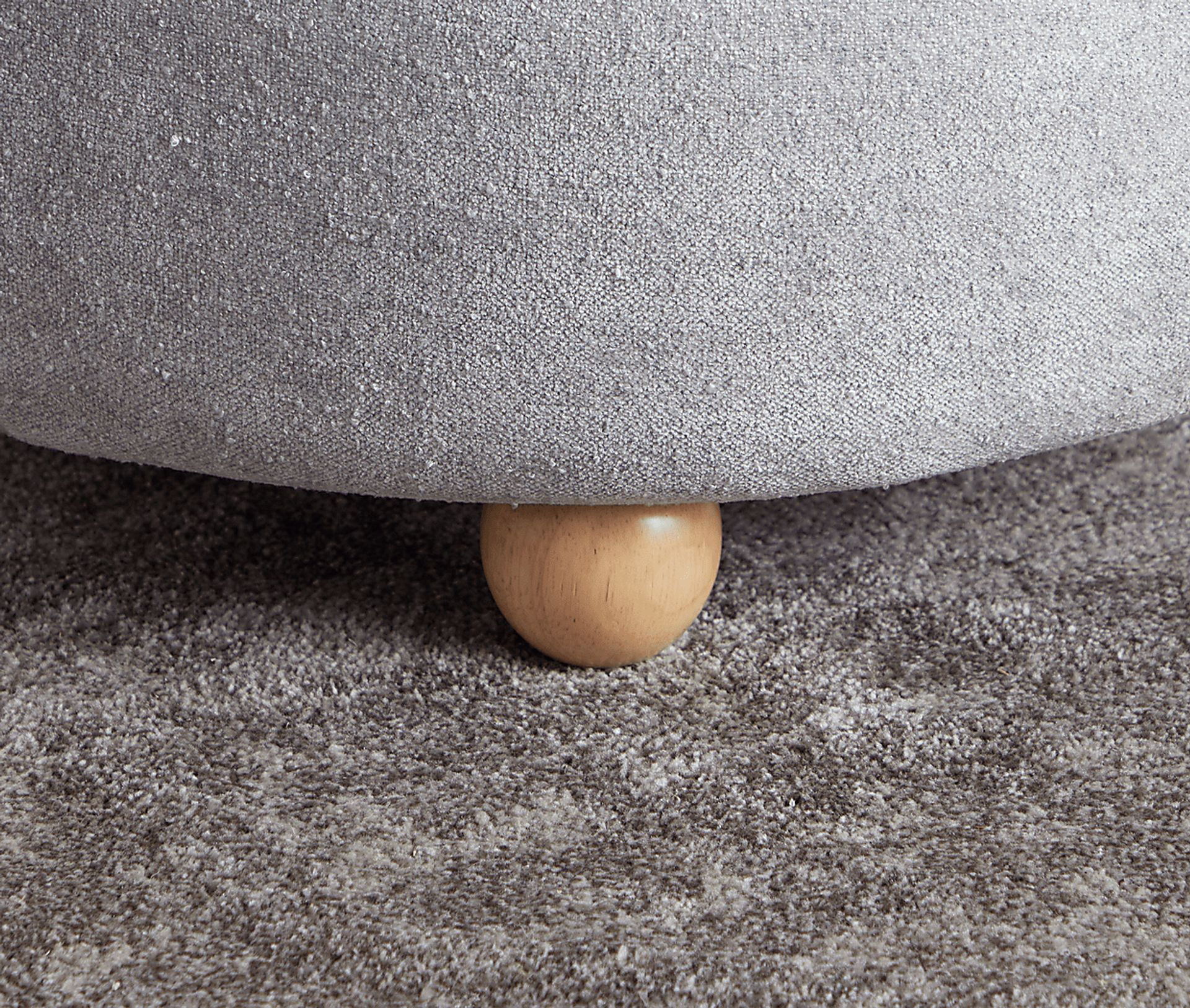 Betana Gray Ottoman - Image 4