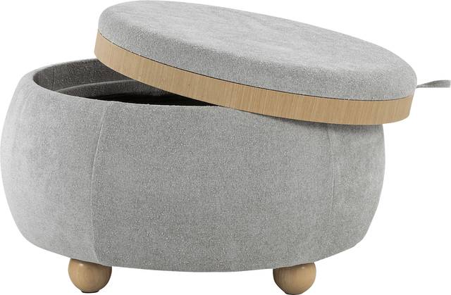 Betana Gray Ottoman - Thumbnail - Image 7
