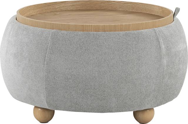 Betana Gray Ottoman - Thumbnail - Image 8