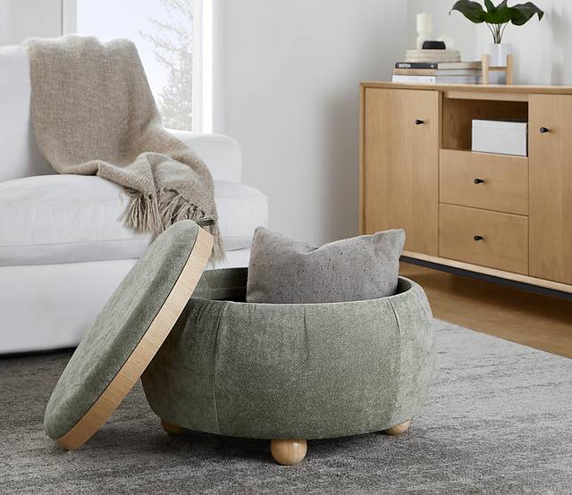 Betana Green Ottoman - Thumbnail - Image 2
