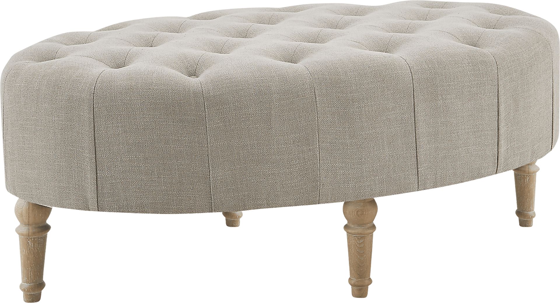 Betanna Gray Ottoman - Image 1