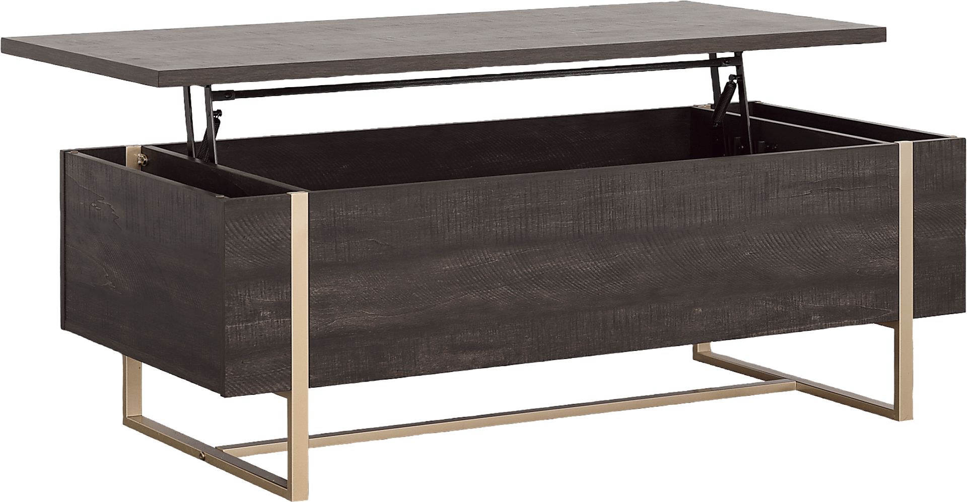 Betanray Dark Brown Cocktail Table - Image 1