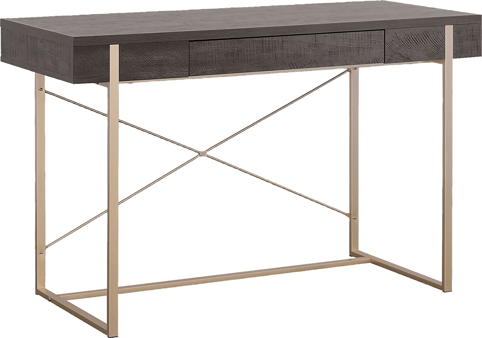 Betanray Dark Brown Desk - Image 1