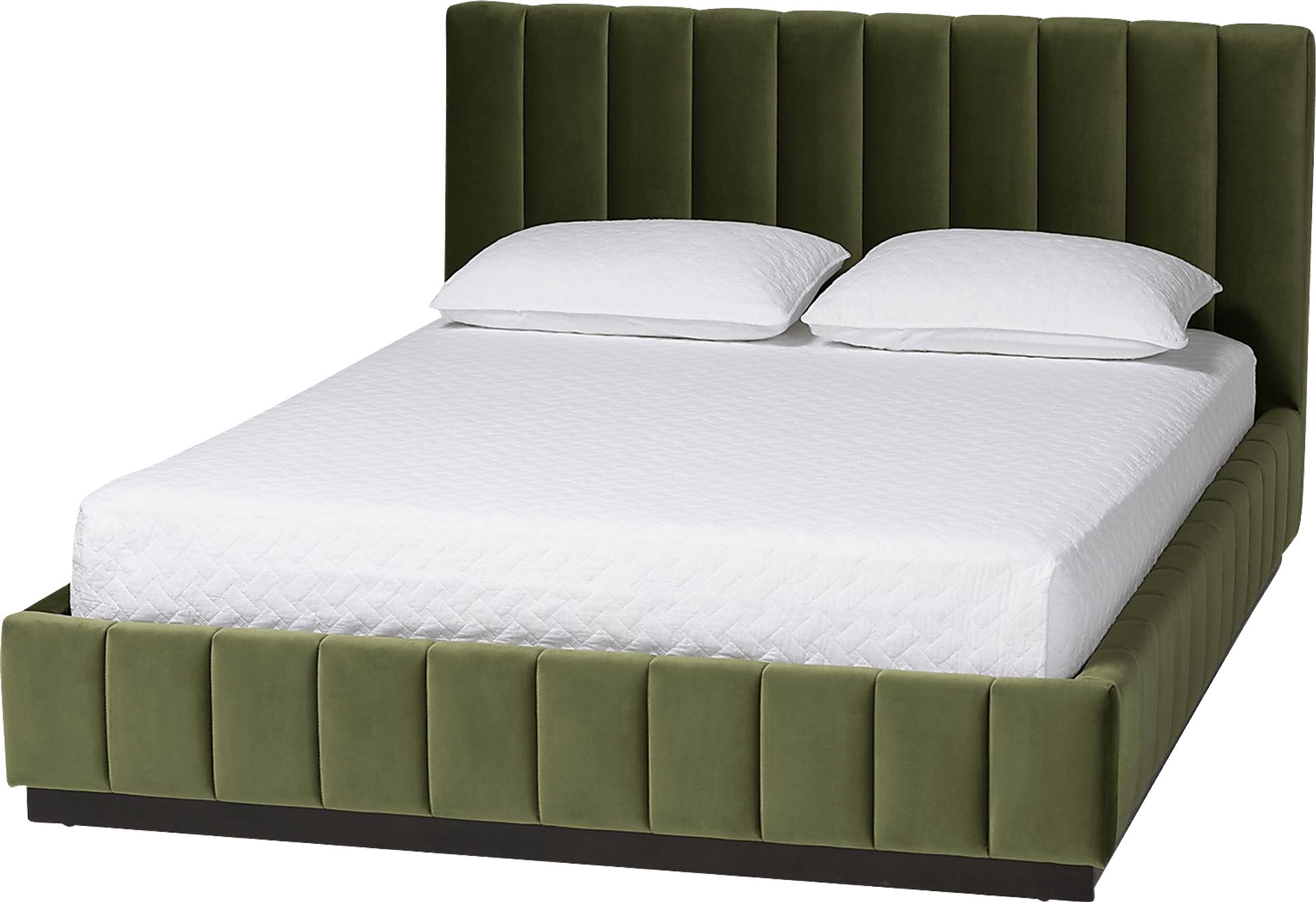 Betany Green Queen Bed - Image 1