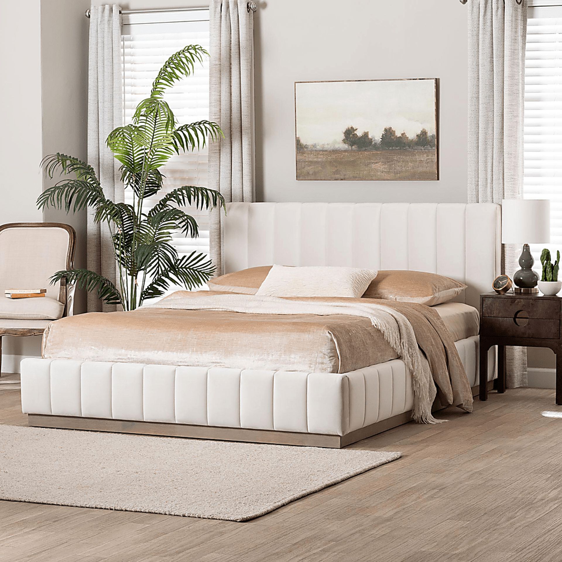 Betany White Queen Bed - Image 2