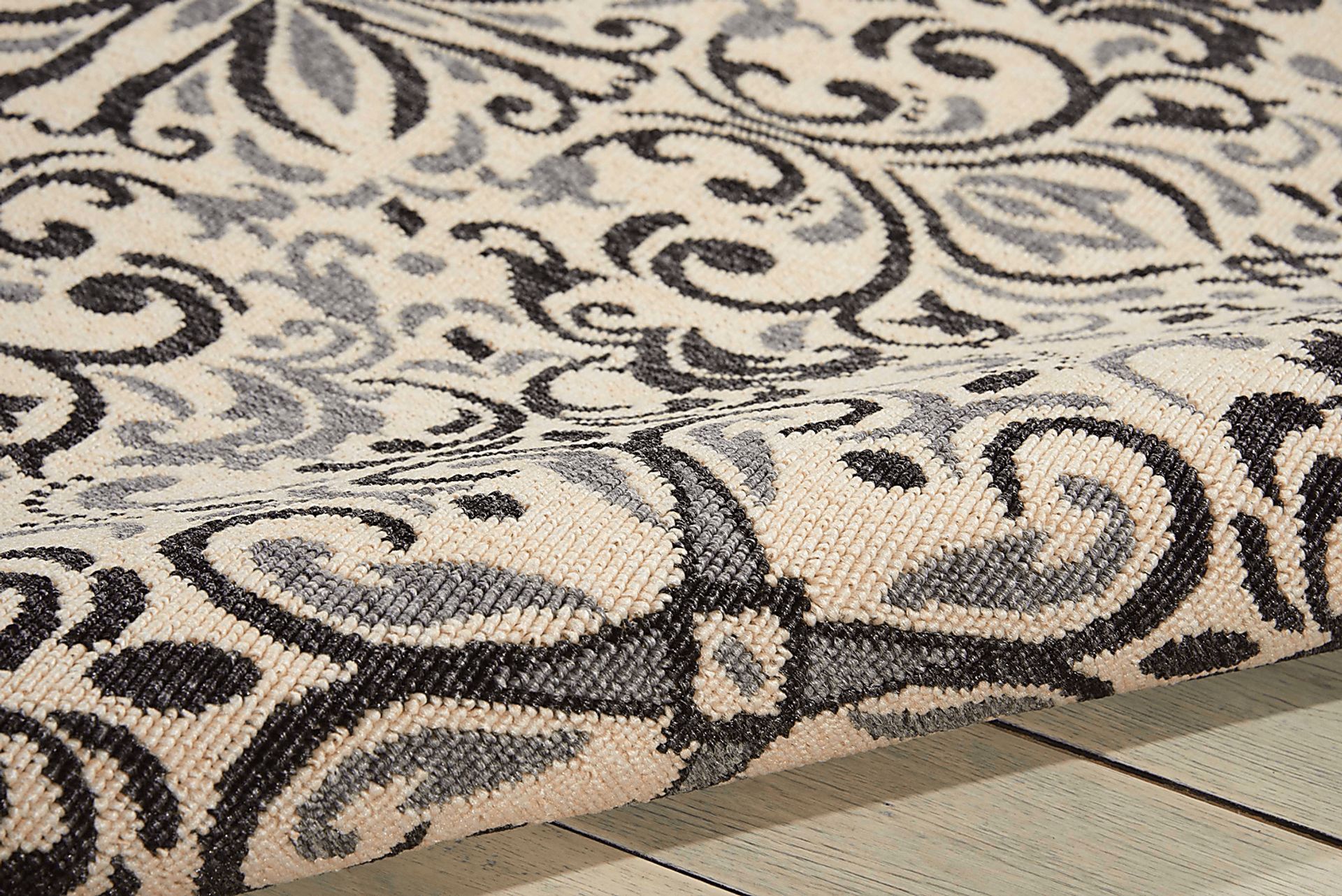 Bethia Ivory 5' x 8'  Indoor/Outdoor Rug - Image 2