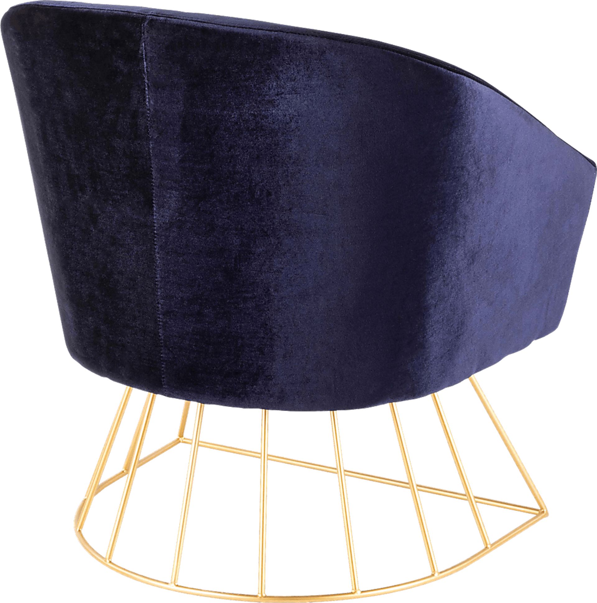 Bethune Blue Accent Chair - Image 2