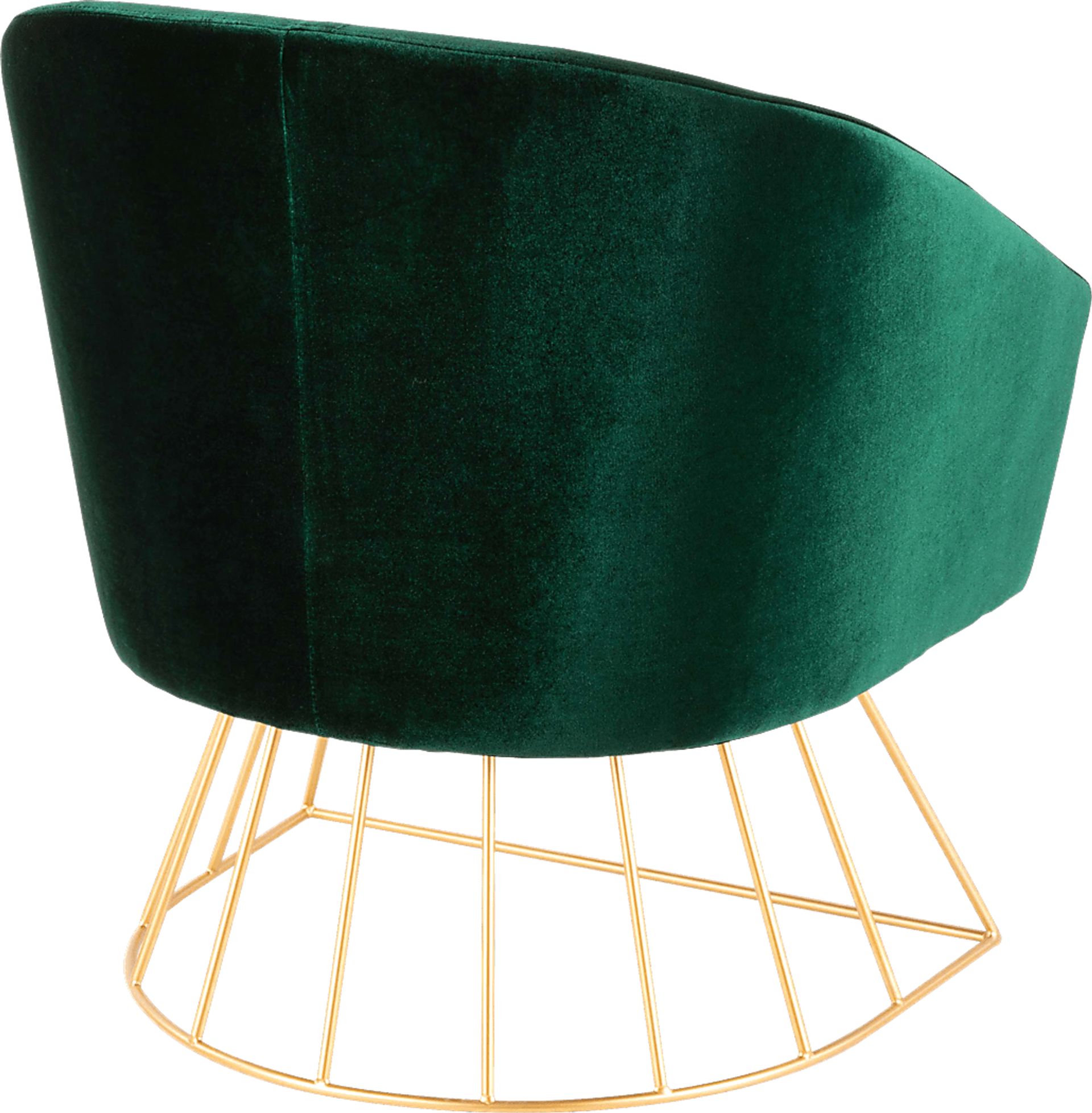 Bethune Green Accent Chair - Image 3