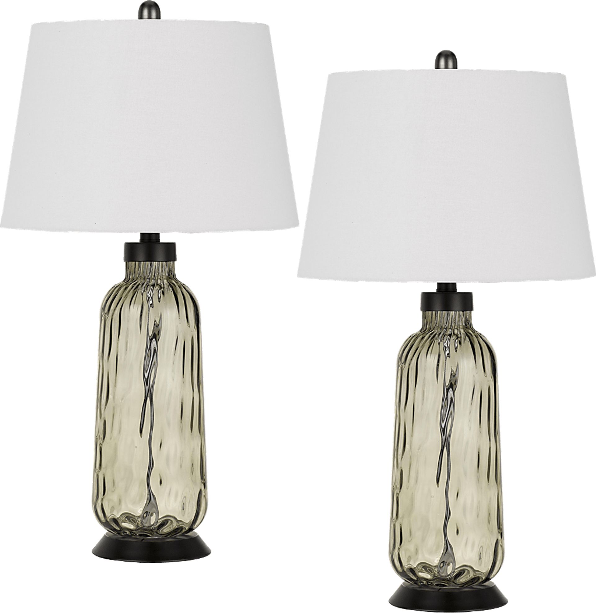 Bethwood Clear Lamp, Set of 2 - Image 1
