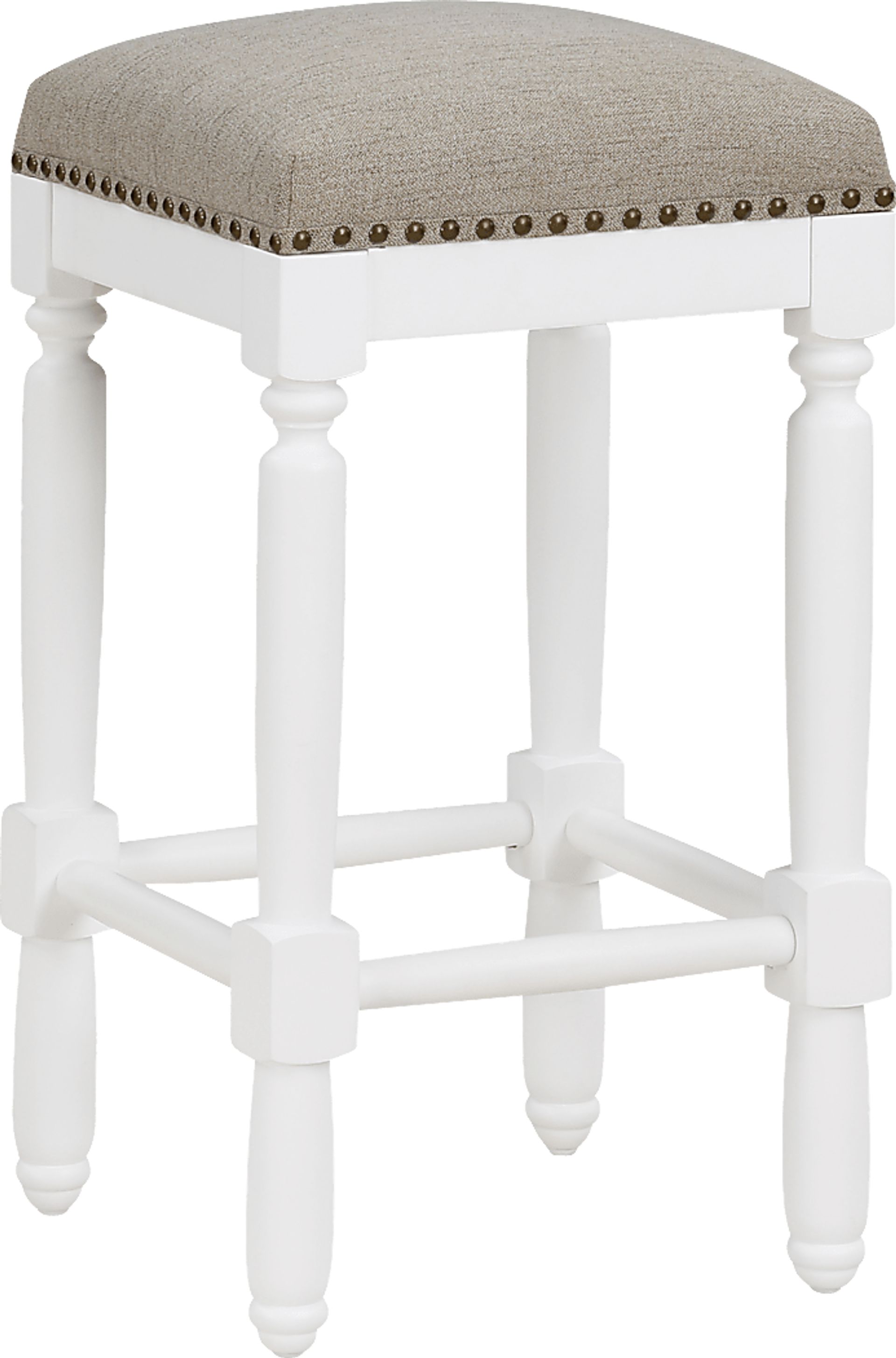 Betram Beige Counter Stool - Image 4