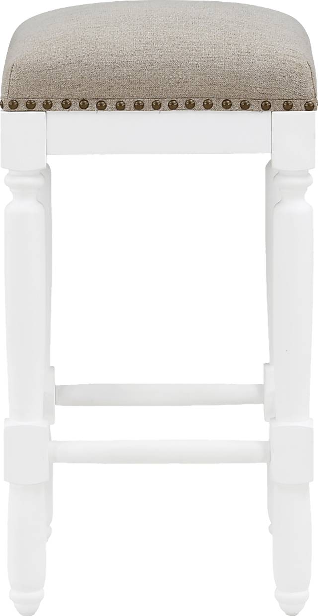 Betram Beige Counter Stool - Thumbnail - Image 5