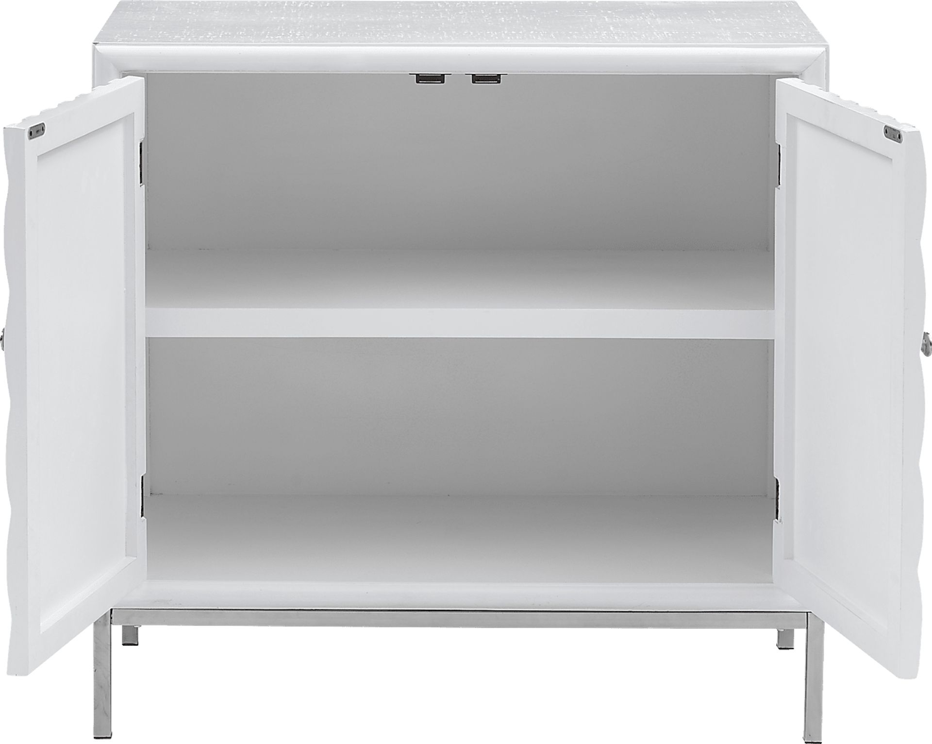 Betrand White Accent Cabinet - Image 3