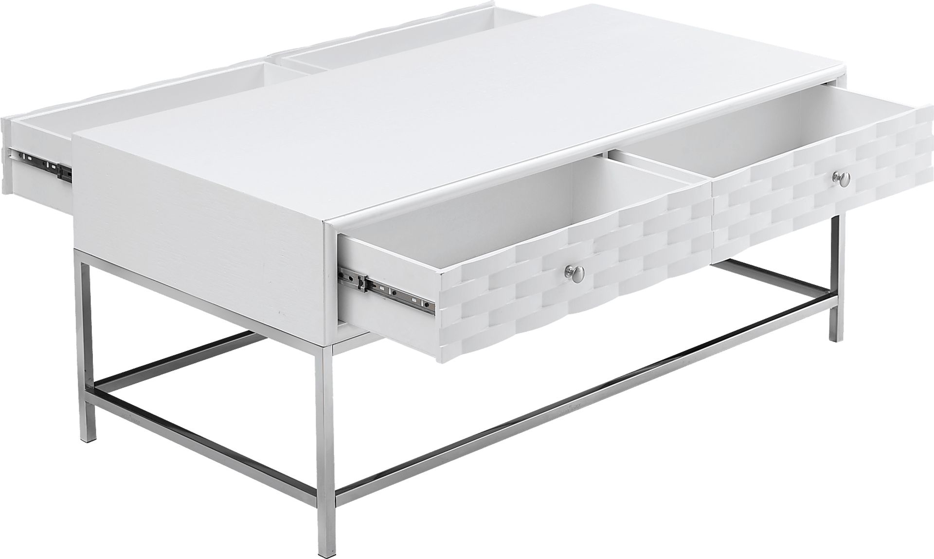 Betrand White Cocktail Table - Image 4